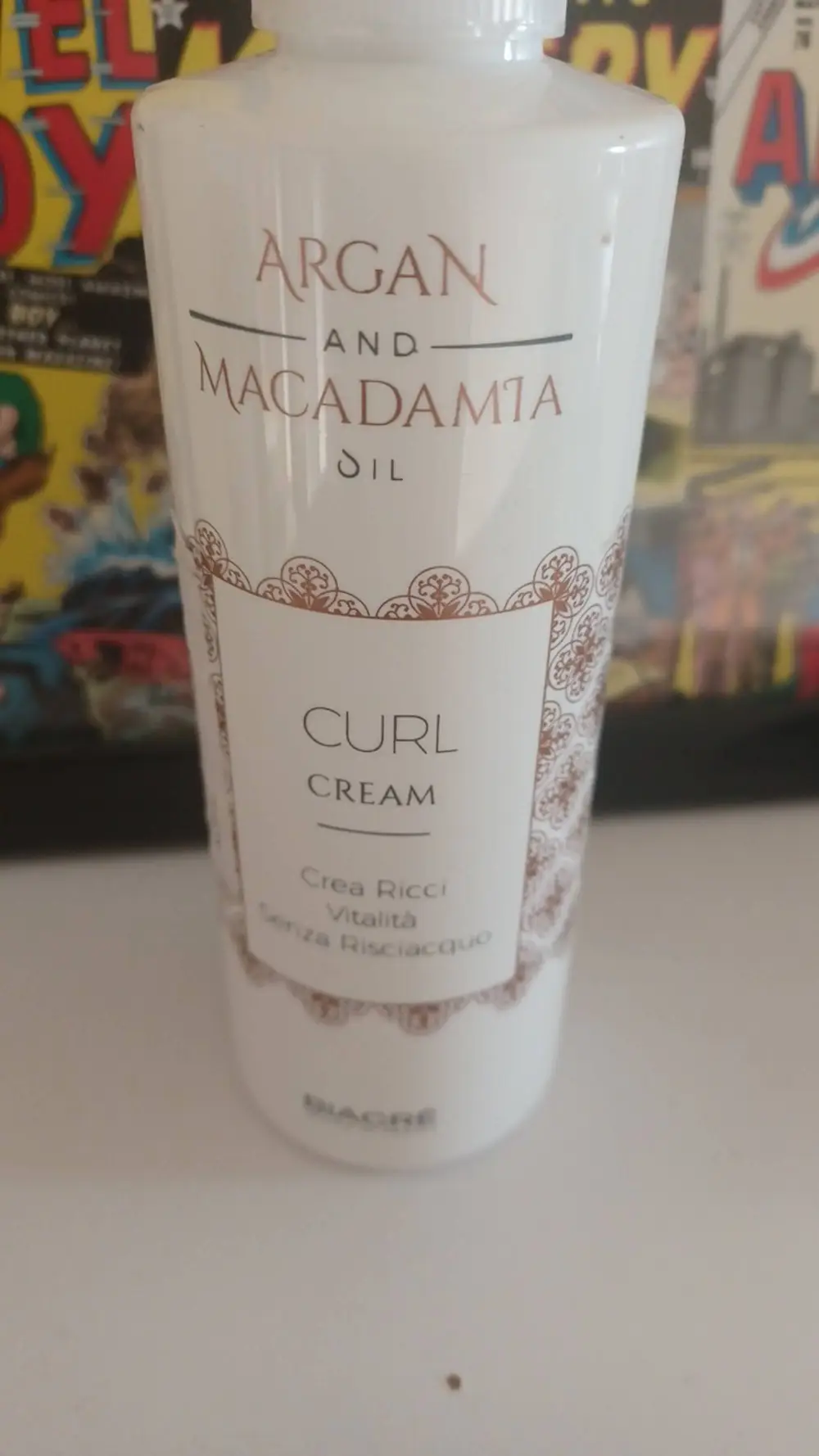 BIACRÈ - Argan and macadamia oil - Curl cream