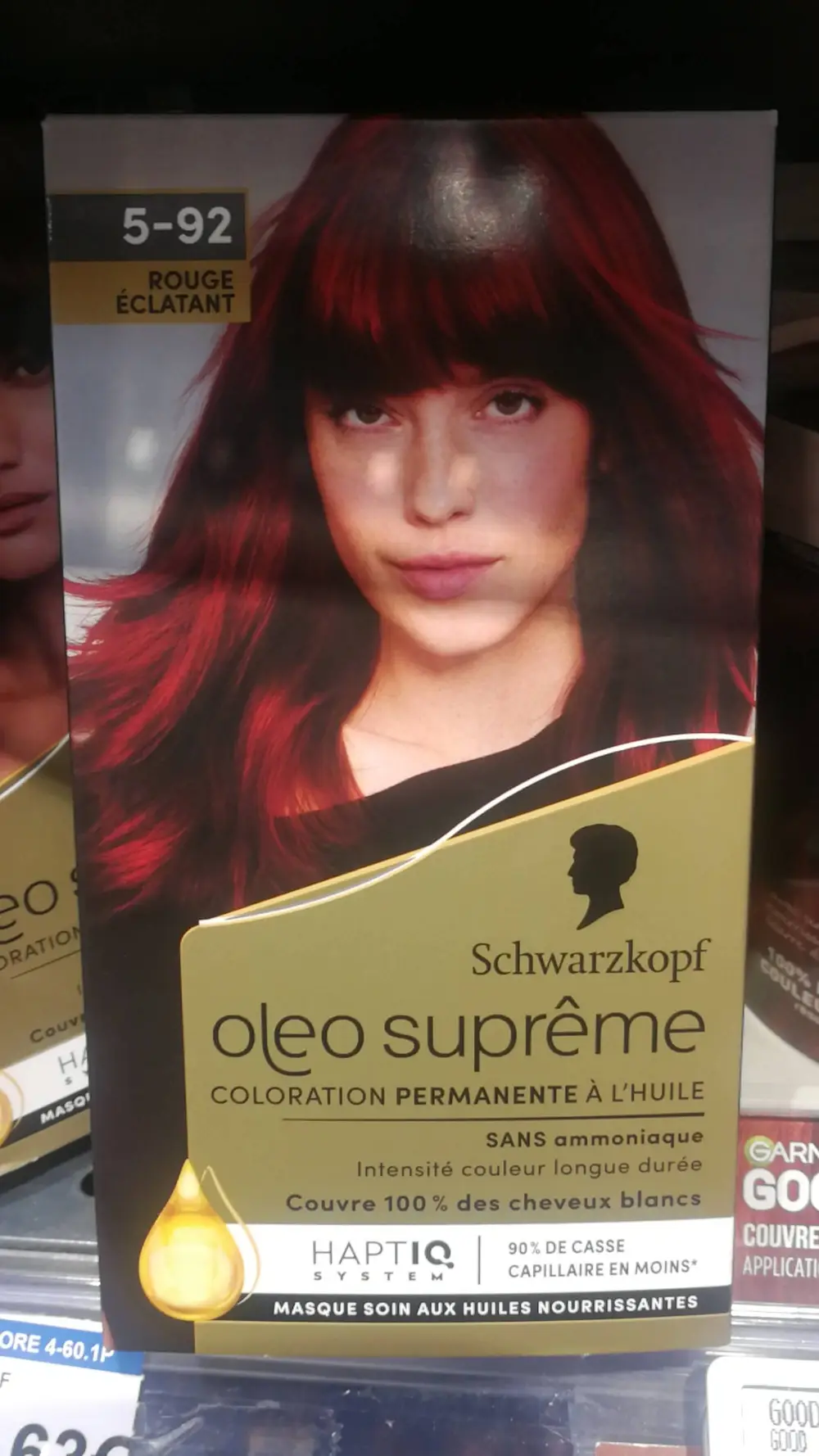 SCHWARZKOPF - Oleo suprême - Coloration permanente à l'huile 5-92 rouge éclatant