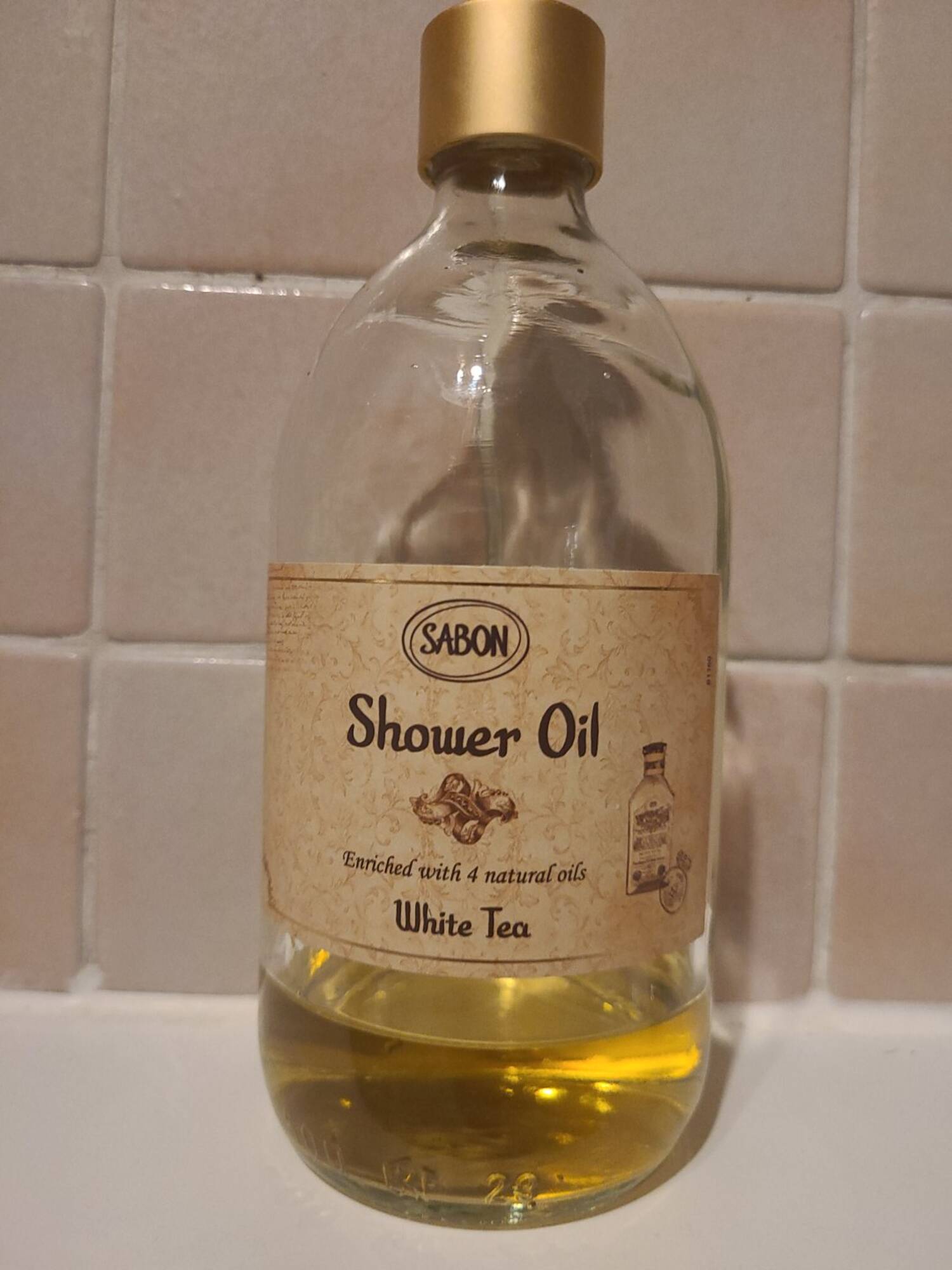 SABON - White tea - Shower oil 