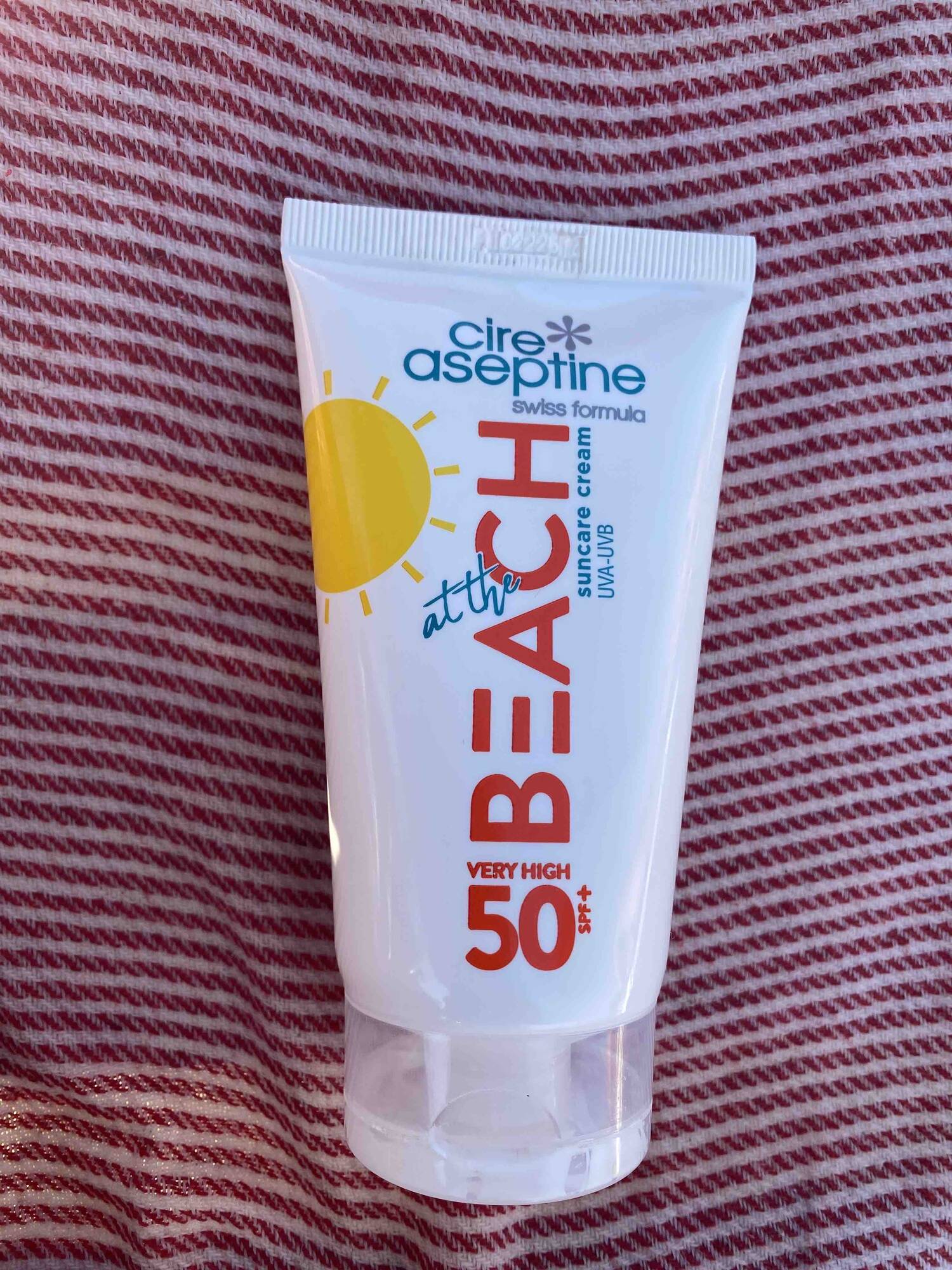 CIRE ASEPTINE - beach- suncare cream
