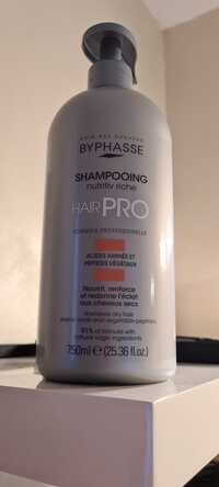BYPHASSE - Shampooing nutritiv riche hair pro