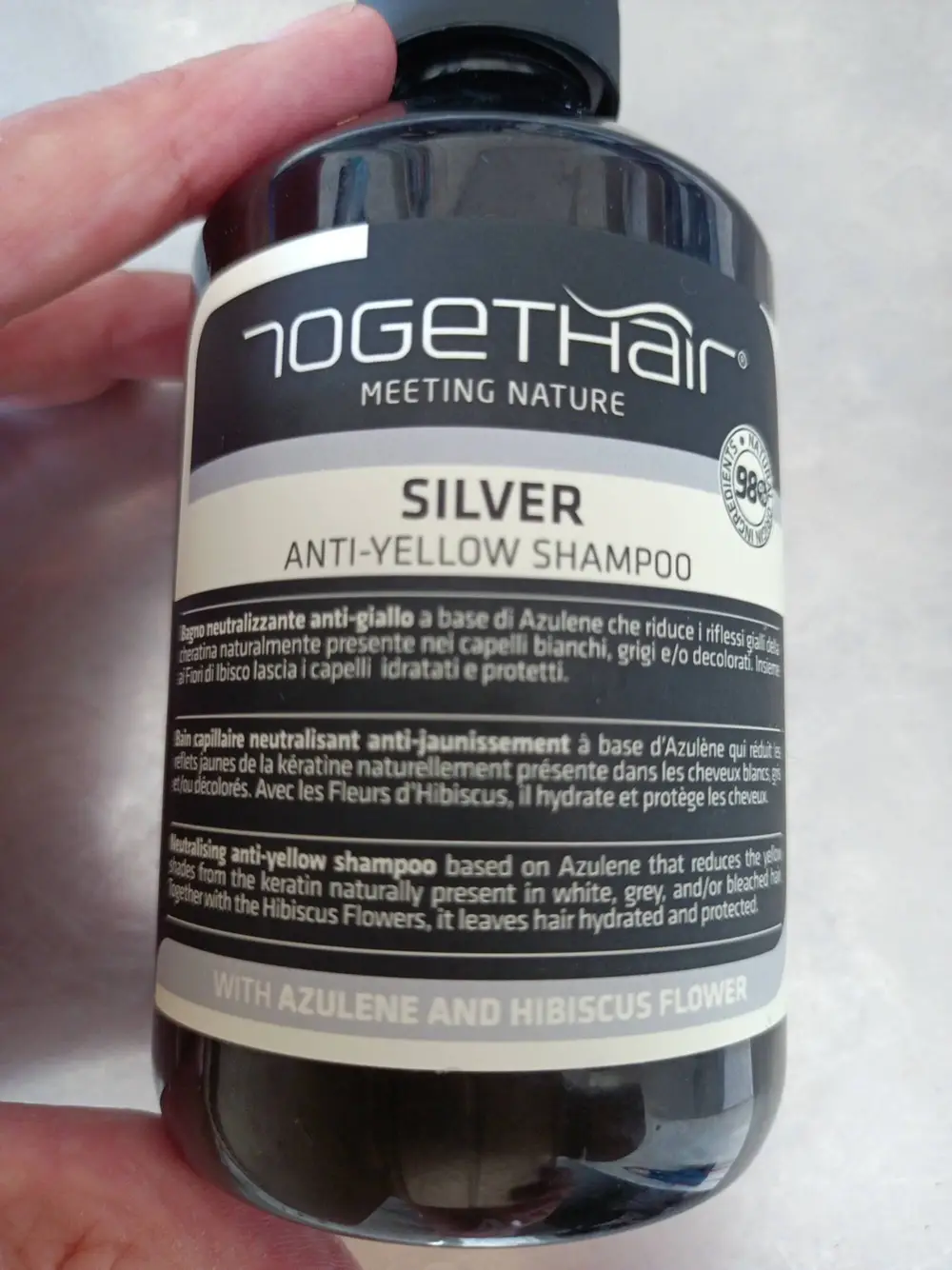 TOGETHAIR - Silver anti yellow shampoo