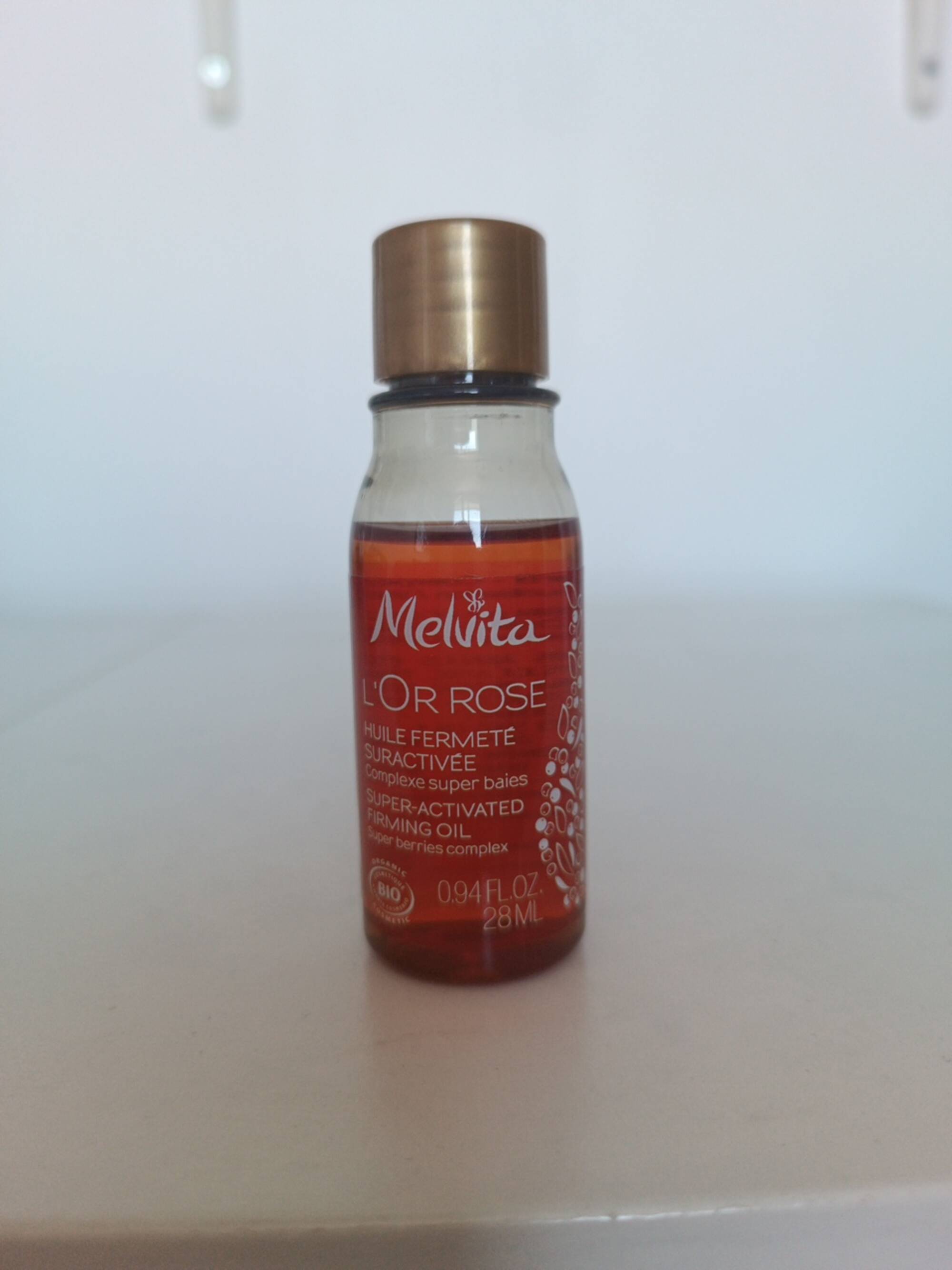 MELVITA - L'or rosé - Huile fermeté suractivée