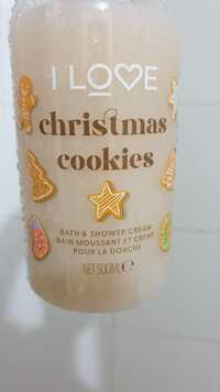 I LOVE... - Christmas cookies - Bain moussant et crème pour la douche