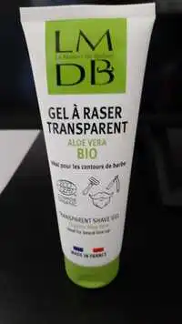 LMDB LA MAISON DU BARBIER - Gel à raser transparent