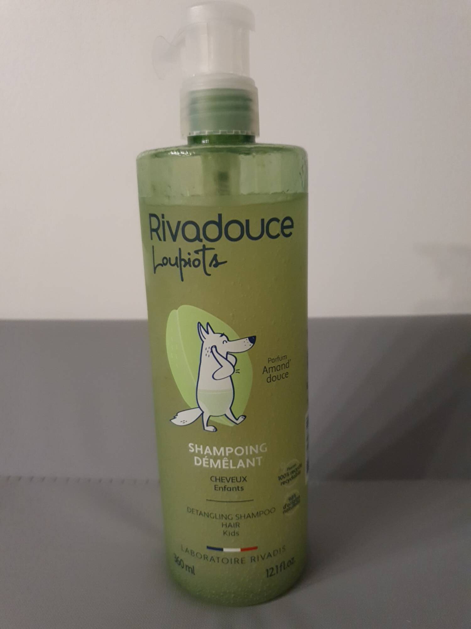 RIVADOUCE - Loupiots - Shampoing démêlant amand douce