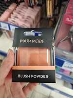 MAX & MORE - Blush powder