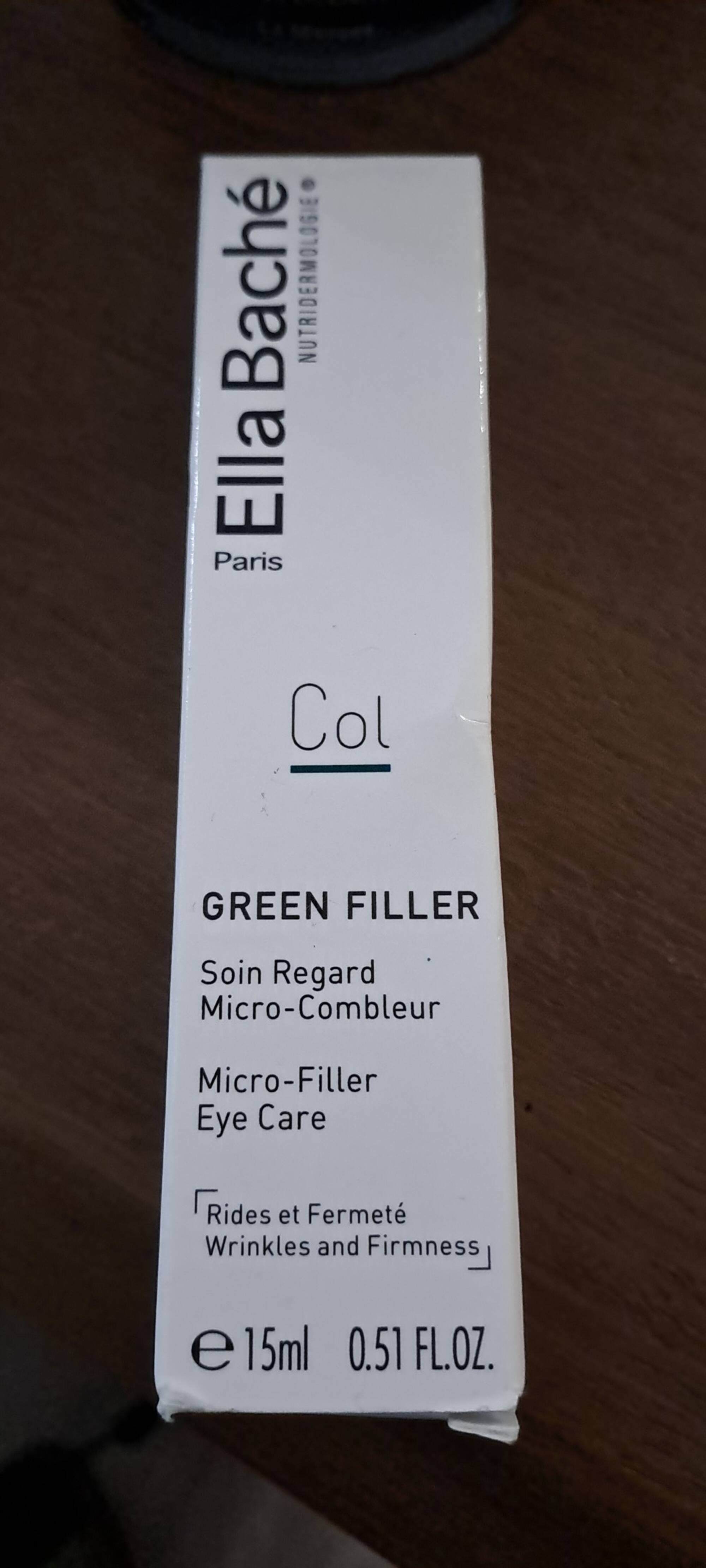 ELLA BACHE - Col green filler - Soin regard micro-combleur