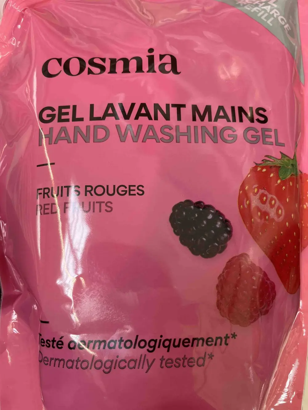 COSMIA - Gel lavant mains fruits rouges