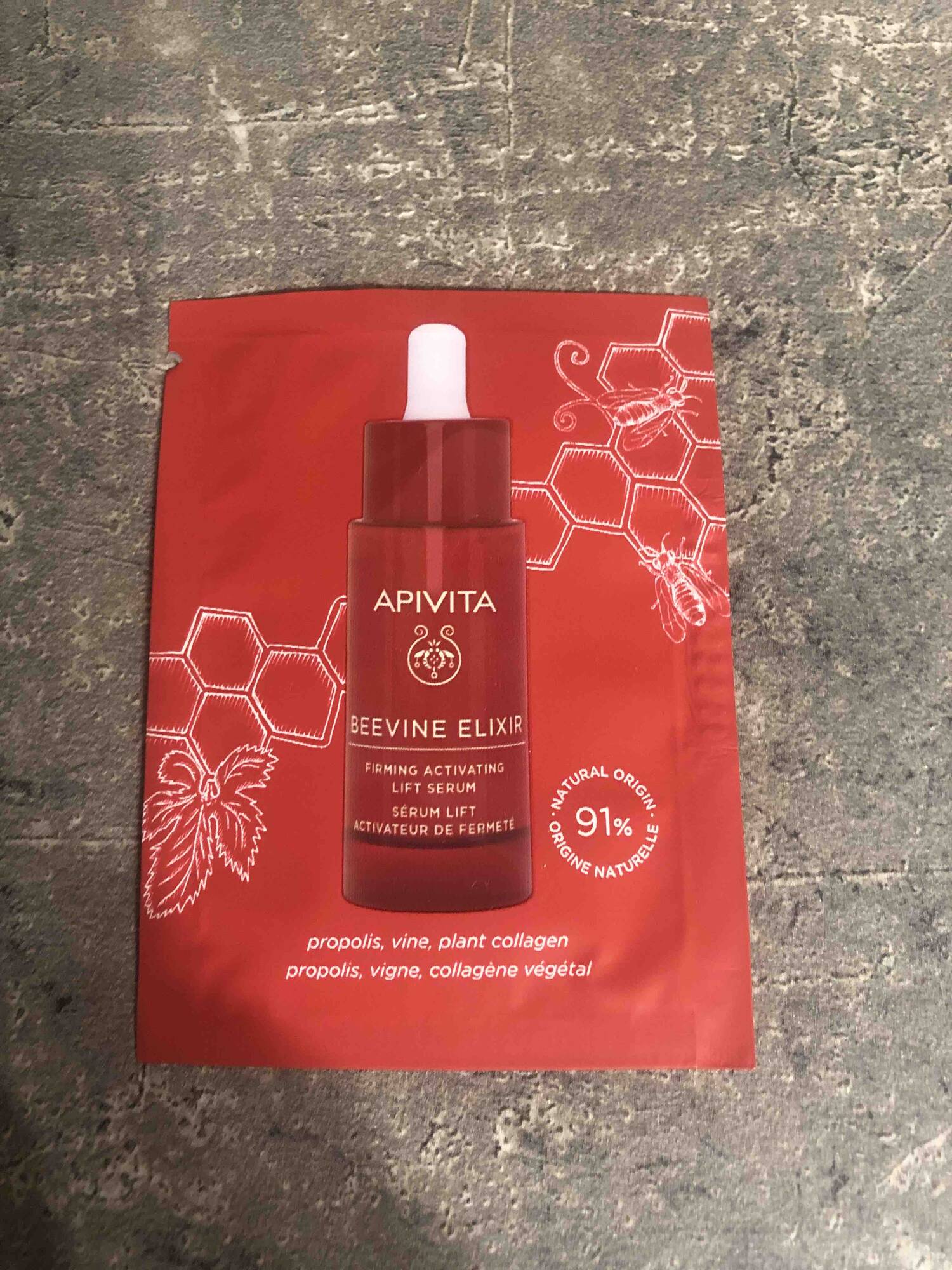 APIVITA - Beevine elixir - Sérum lift activateur de femeté