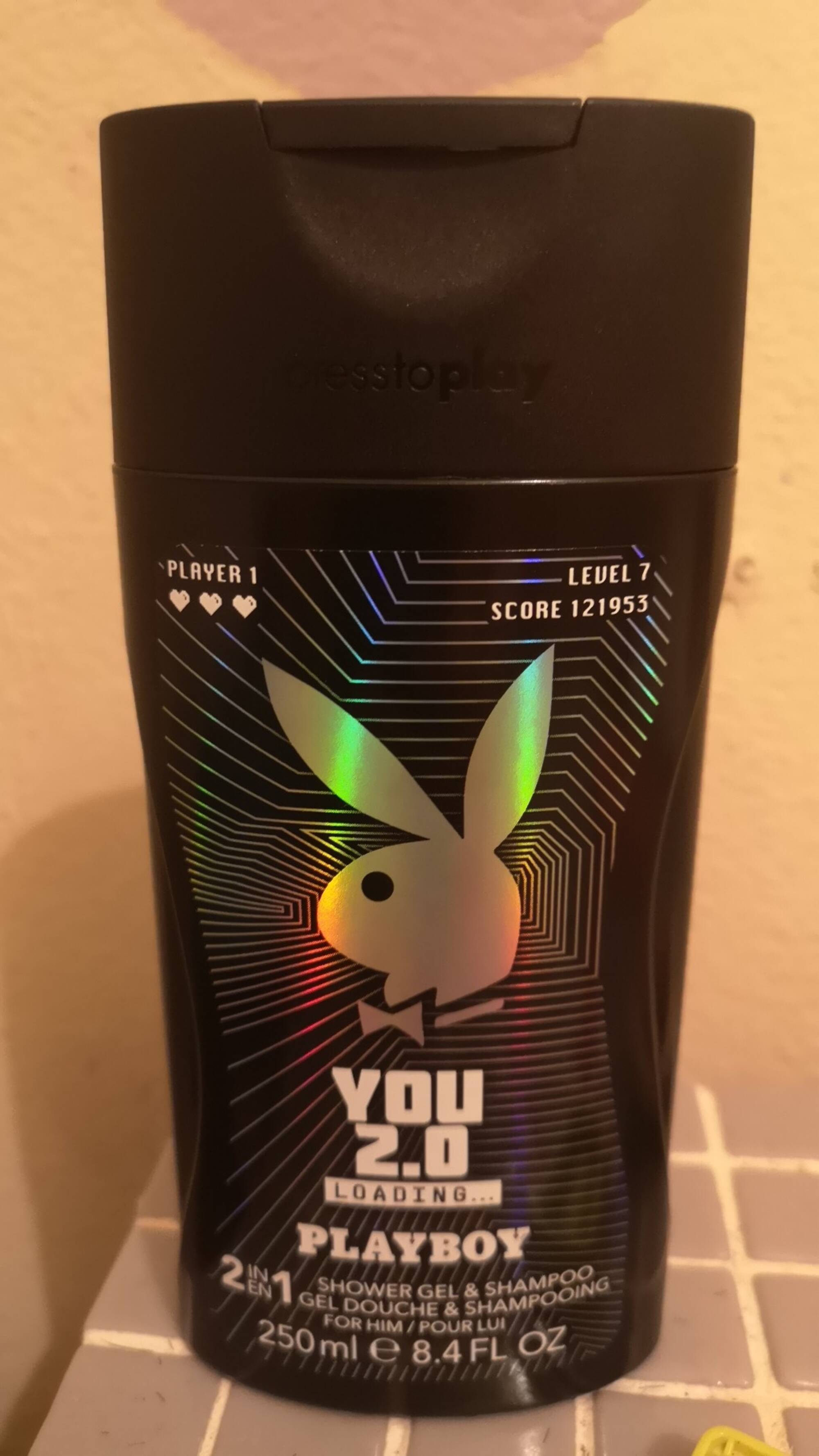 PLAYBOY - You 2.0 - Gel douche & shampooing