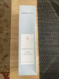 THANK YOU FARMER - Sun project - Water sun cream SPF 50+