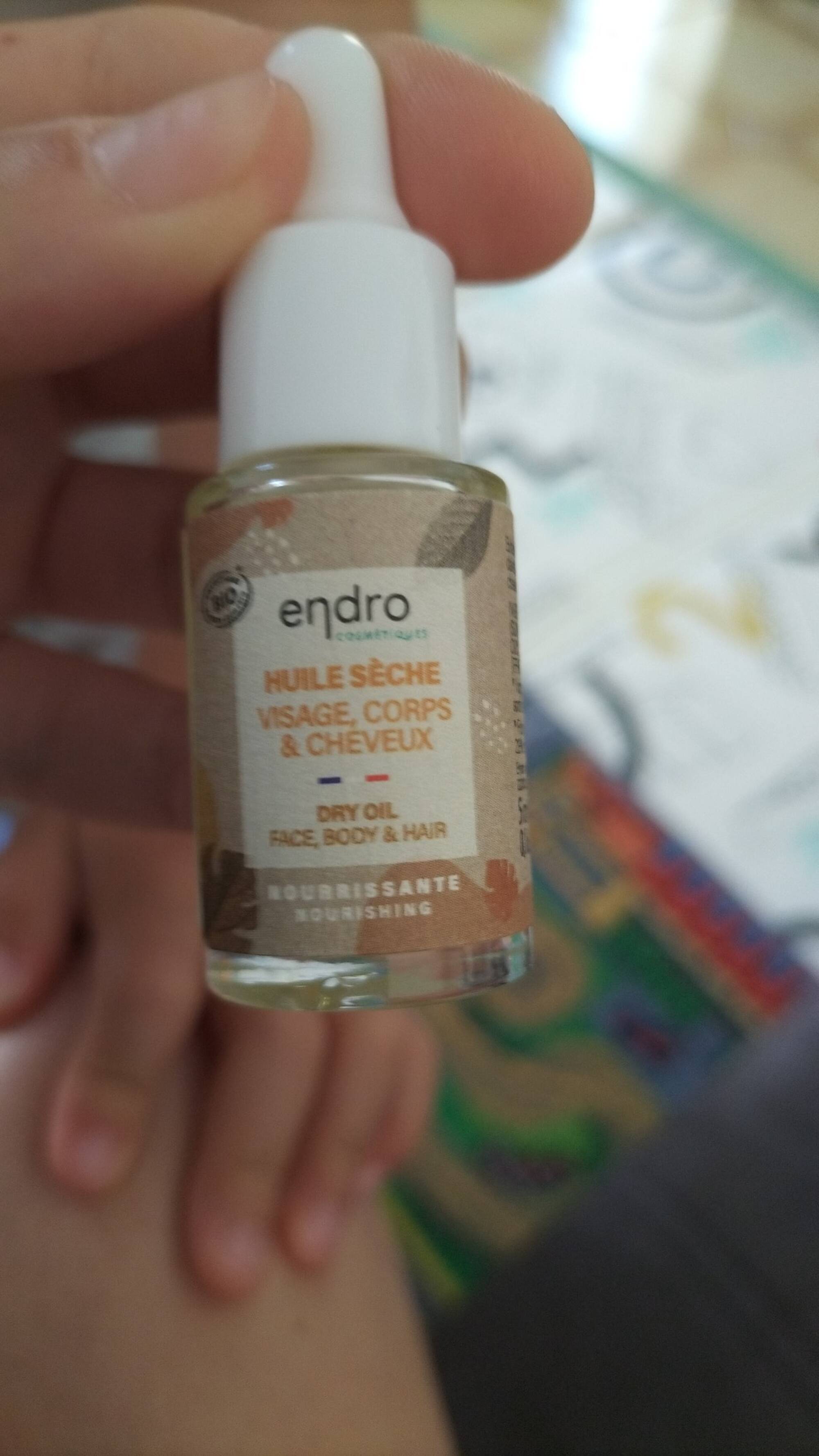 ENDRO - Huile sèche visage corps & cheveux