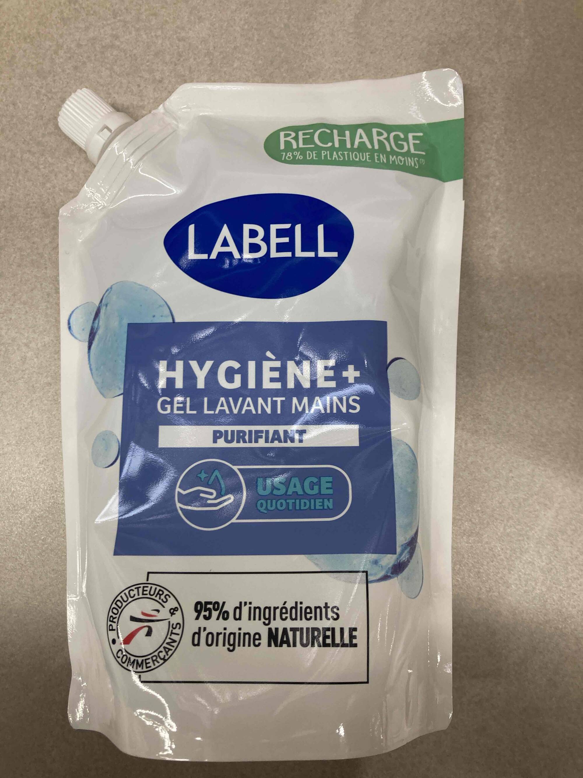 LABELL - Hygiène + gel lavant mains purifiant