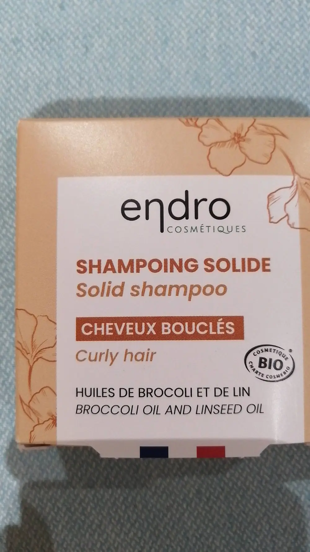 ENDRO - Shampoing solide cheveux bouclés