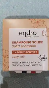 ENDRO - Shampoing solide cheveux bouclés