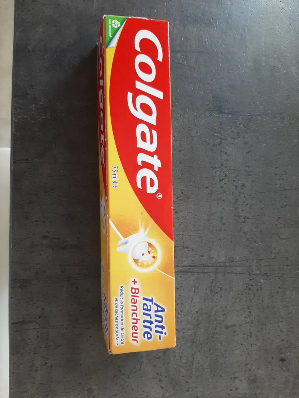 COLGATE - Dentifrice blancheur anti-tartre