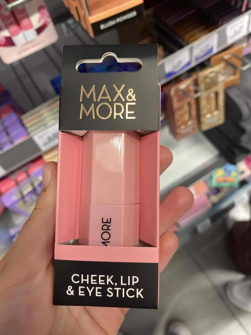 MAX & MORE - Cheek lip & eye stick