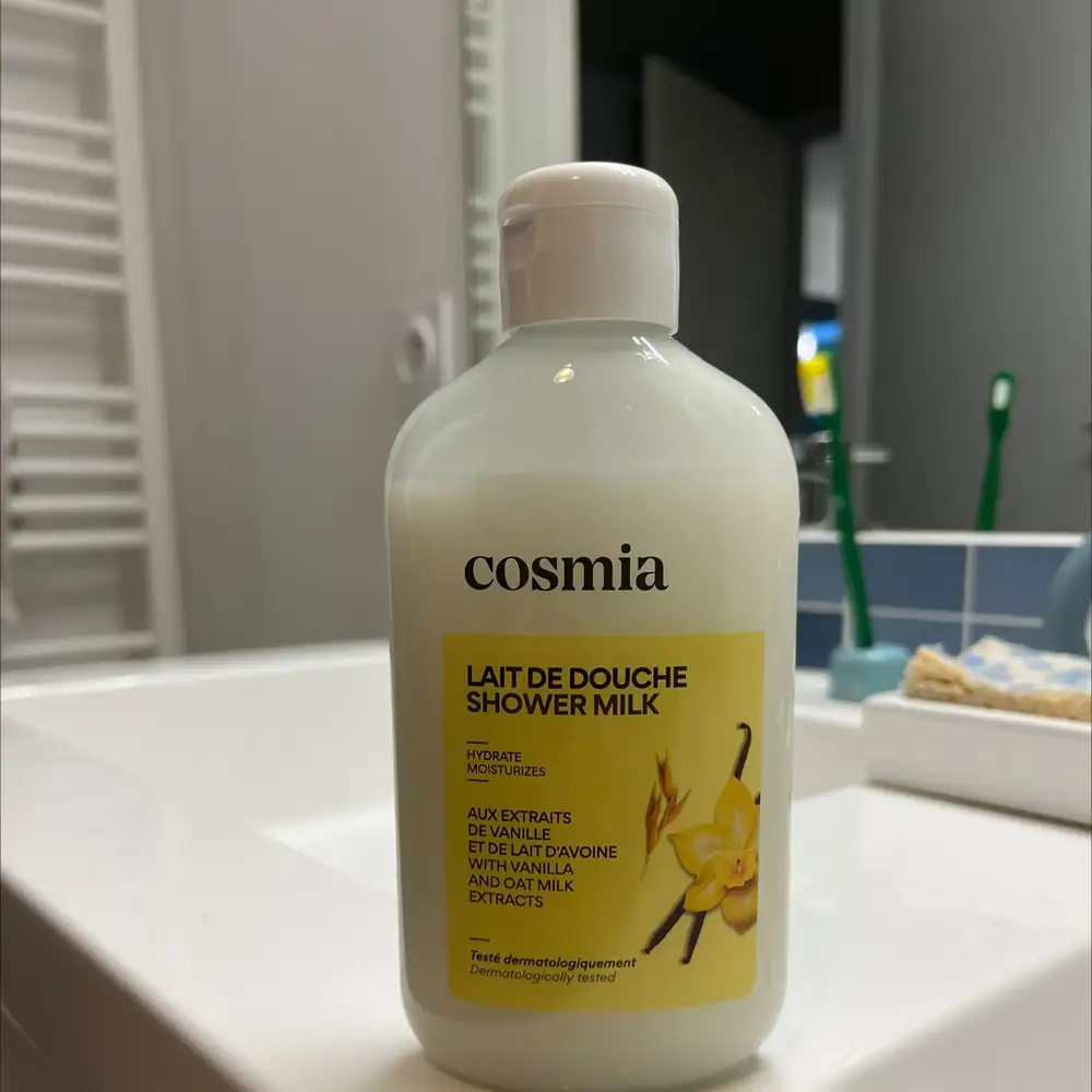 COSMIA - Lait de douche aux extraits de vanille et lait d'avoine