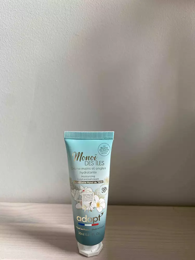 ADOPT' - Monoï des Îles - Crème mains et ongles hydratante