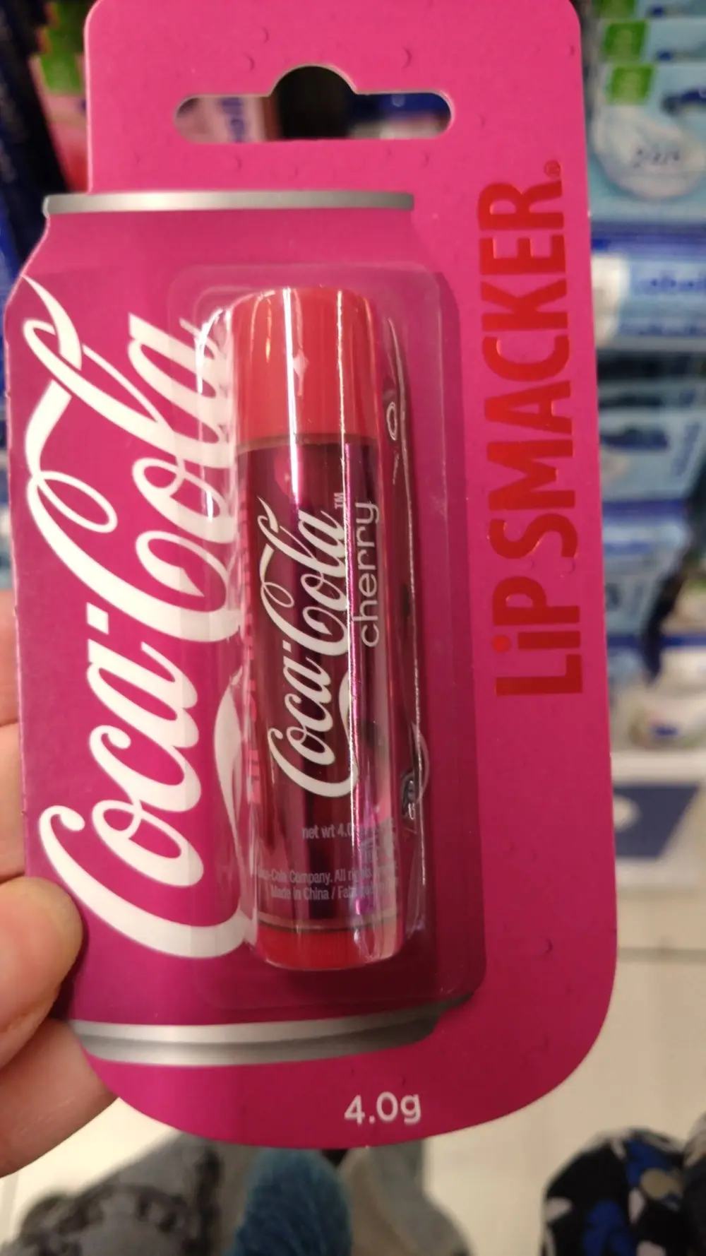 COCA-COLA - Lip smacker cherry