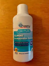 EFISEPTYL - Oxi-pure - Bain de bouche quotidien