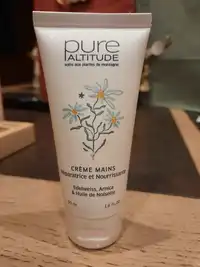 PURE ALTITUDE - Crème mains réparatrice et nourrissante