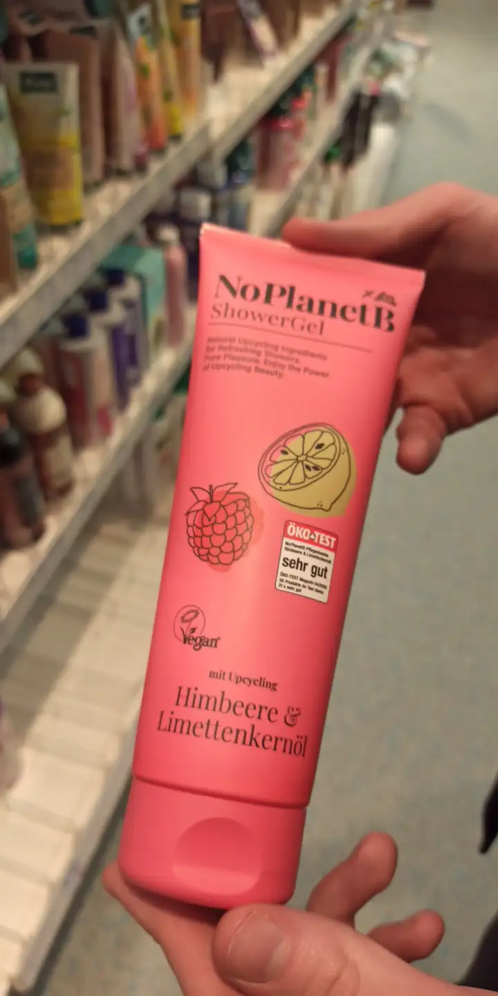 NO PLANET B - Shower gel himbeere & limettenkernöl