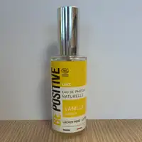 BE POSITIVE - Love - Eau de parfum naturelle vanille 