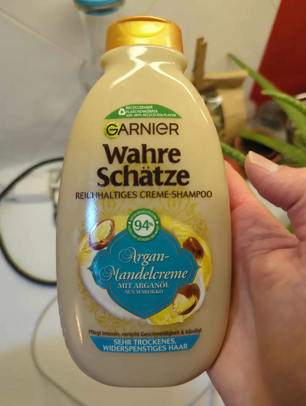 GARNIER - Wahre schätze - Reichhaltiges creme-shampoo