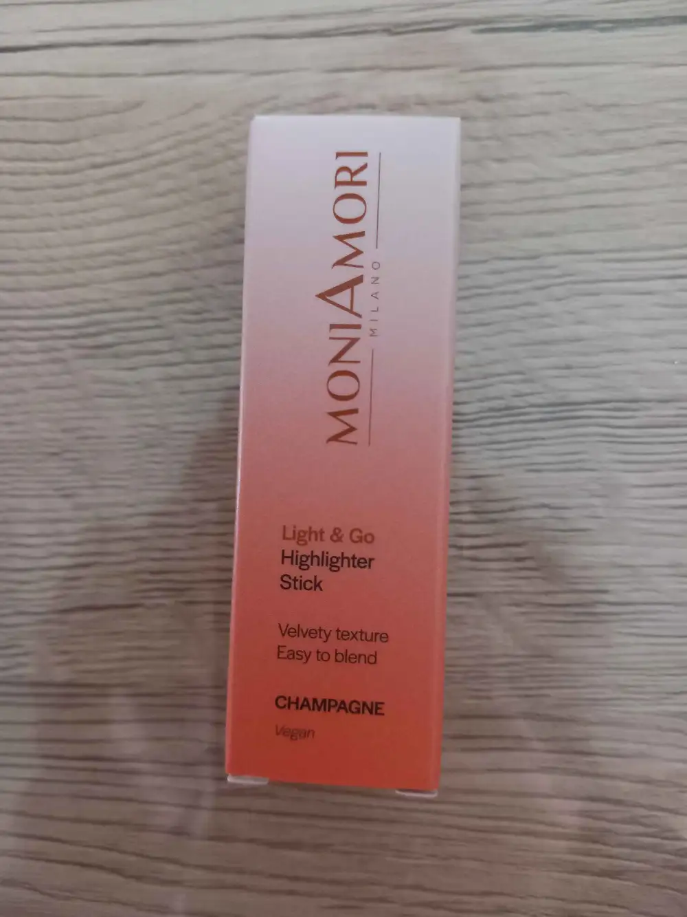 MONIAMORI - Light & go - Highlighter stick champagne