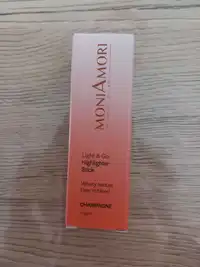 MONIAMORI - Light & go - Highlighter stick champagne