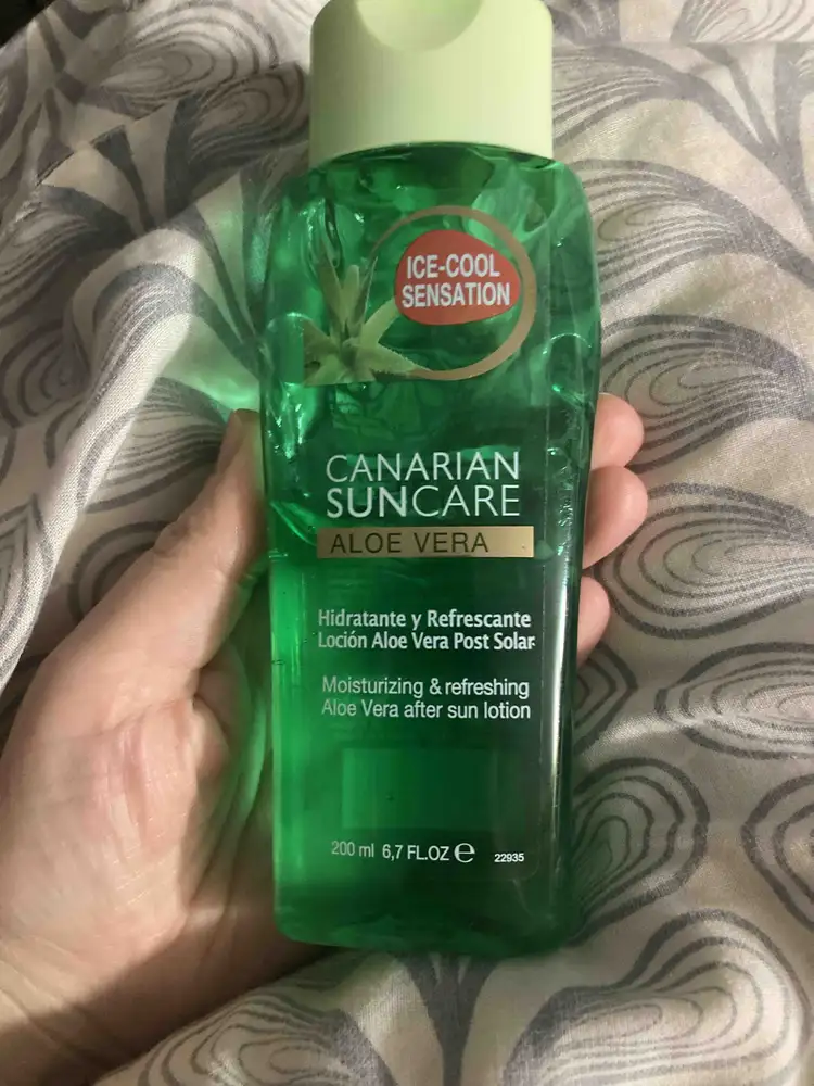 ICE-COOL SENSATION - Canarian suncare aloe vera - Aloe vera after sun lotion