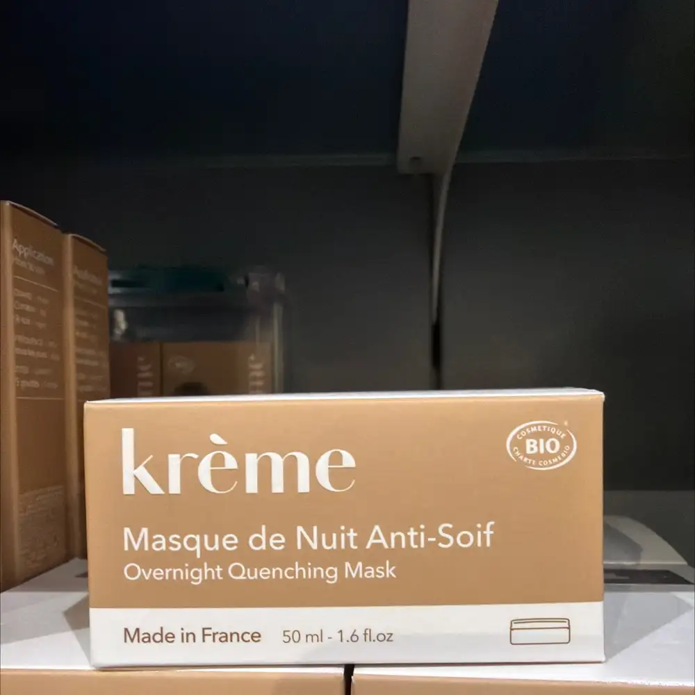 KRÈME - Masque de nuit anti-soif