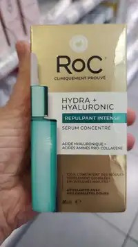 ROC - Hydra + hyaluronic repulpant intense - Sérum concentré