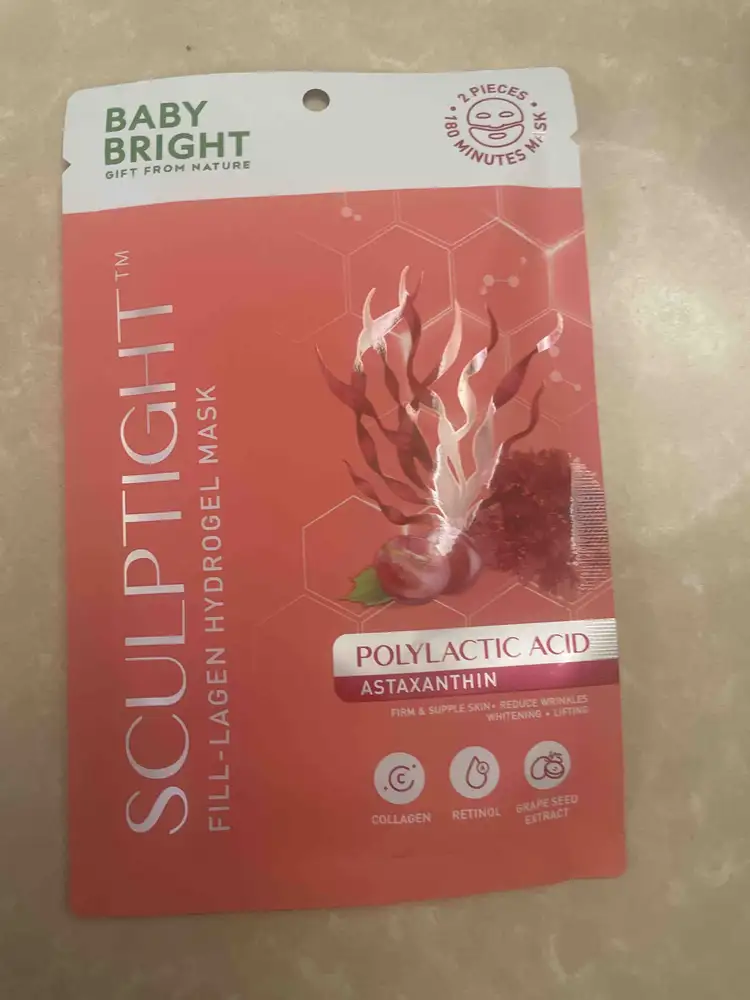 BABY BRIGHT - Sculptight - Fill-lagen hydrogel mask