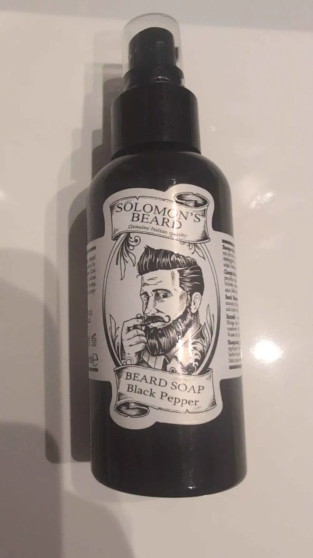 SOLOMON'S BEARD - Beard soap black pepper