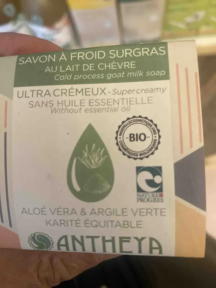ANTHEYA - Savon à froid surgras au lait de chèvre