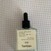 TYPOLOGY - Sérum réparateur bi-phase C30