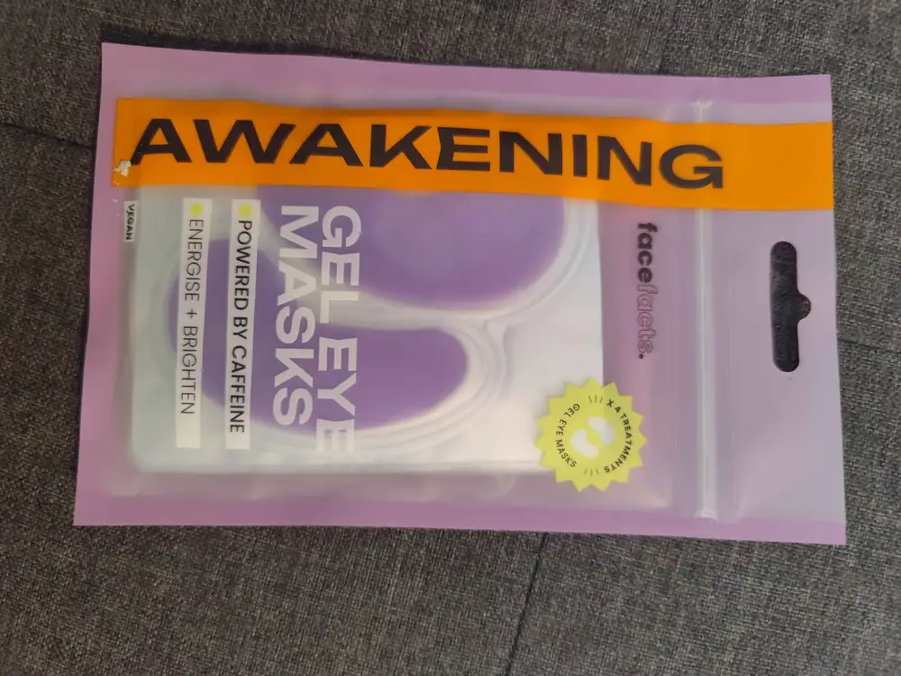 FACE FACTS - Awakening - Gel eye masks