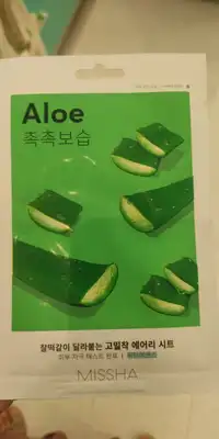 MISSHA - Aloe - Airy fit sheet mask