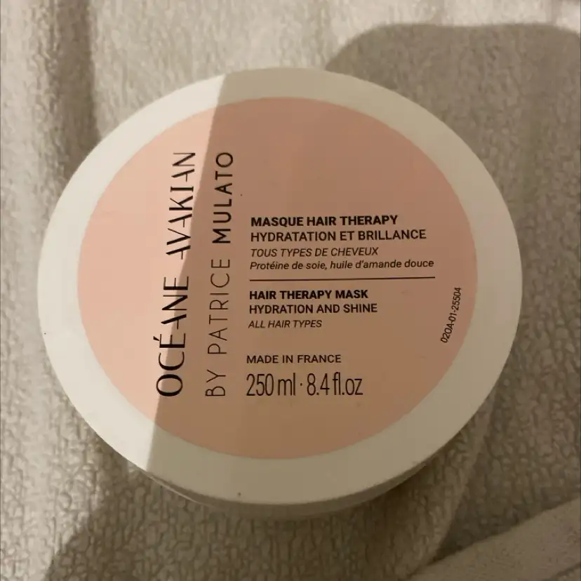 PATRICE MULATO - Océane avakian - Masque hair therapy