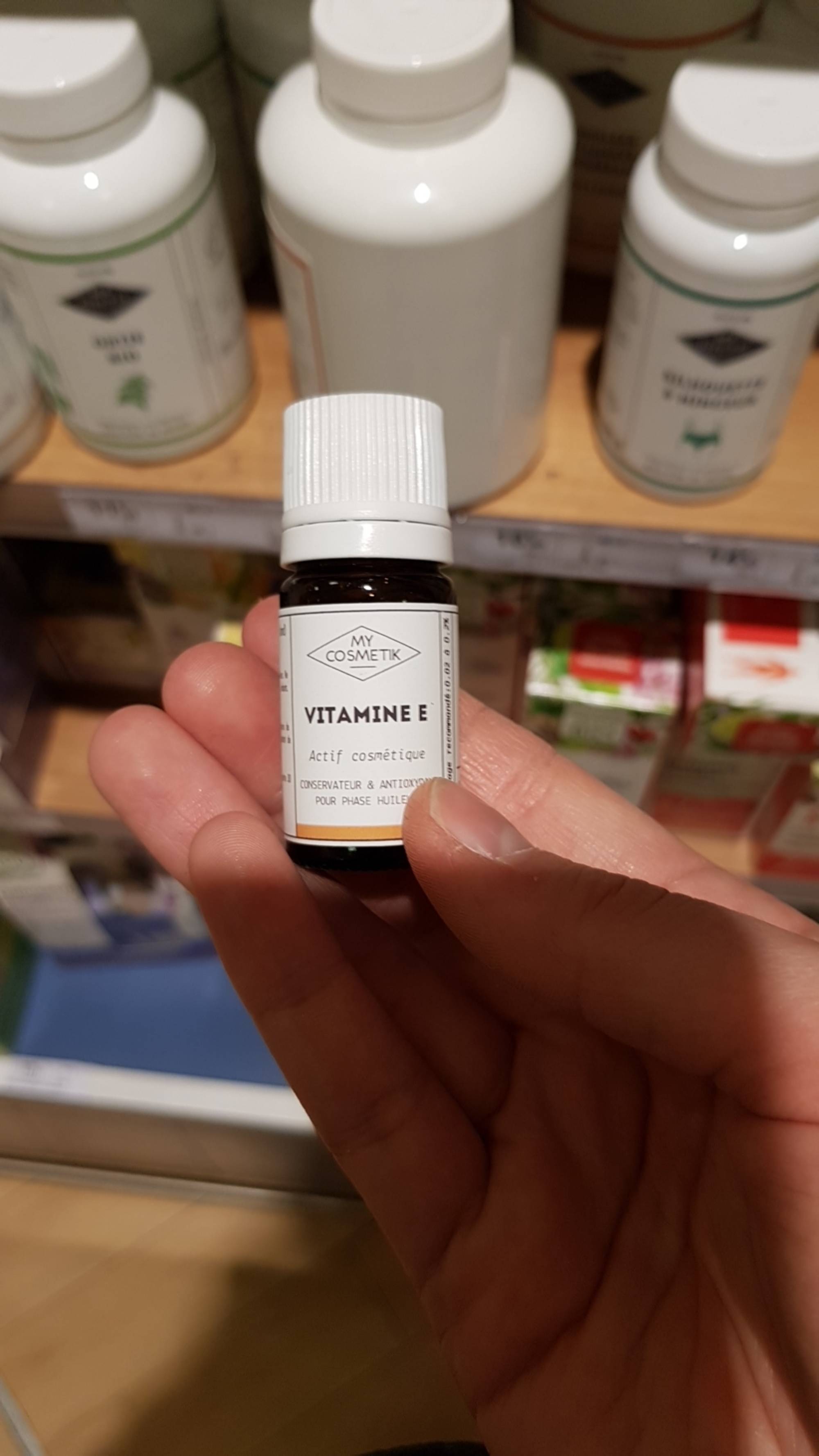 MY COSMETIK - Vitamine E - Actif cosmétique