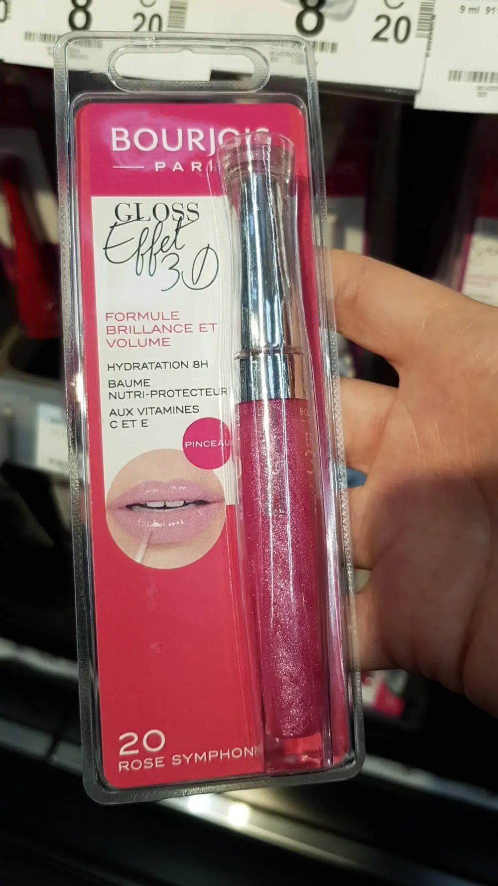 BOURJOIS - Gloss - Effet 3D 20 Rose symphonic