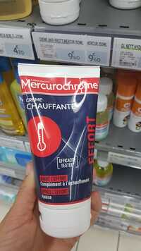 MERCUROCHROME - Effort - Crème chauffante