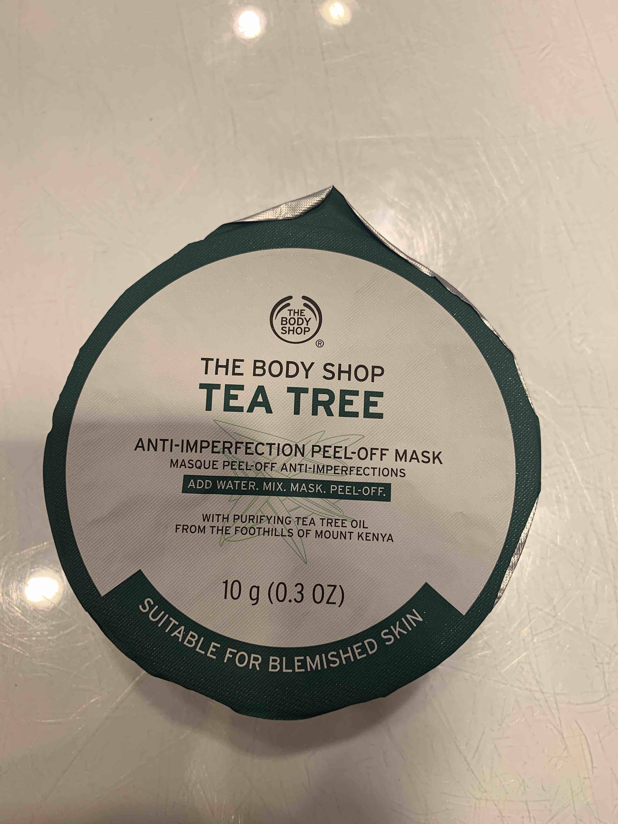 THE BODY SHOP - Tea tree - Masque peel-off anti-imperfections