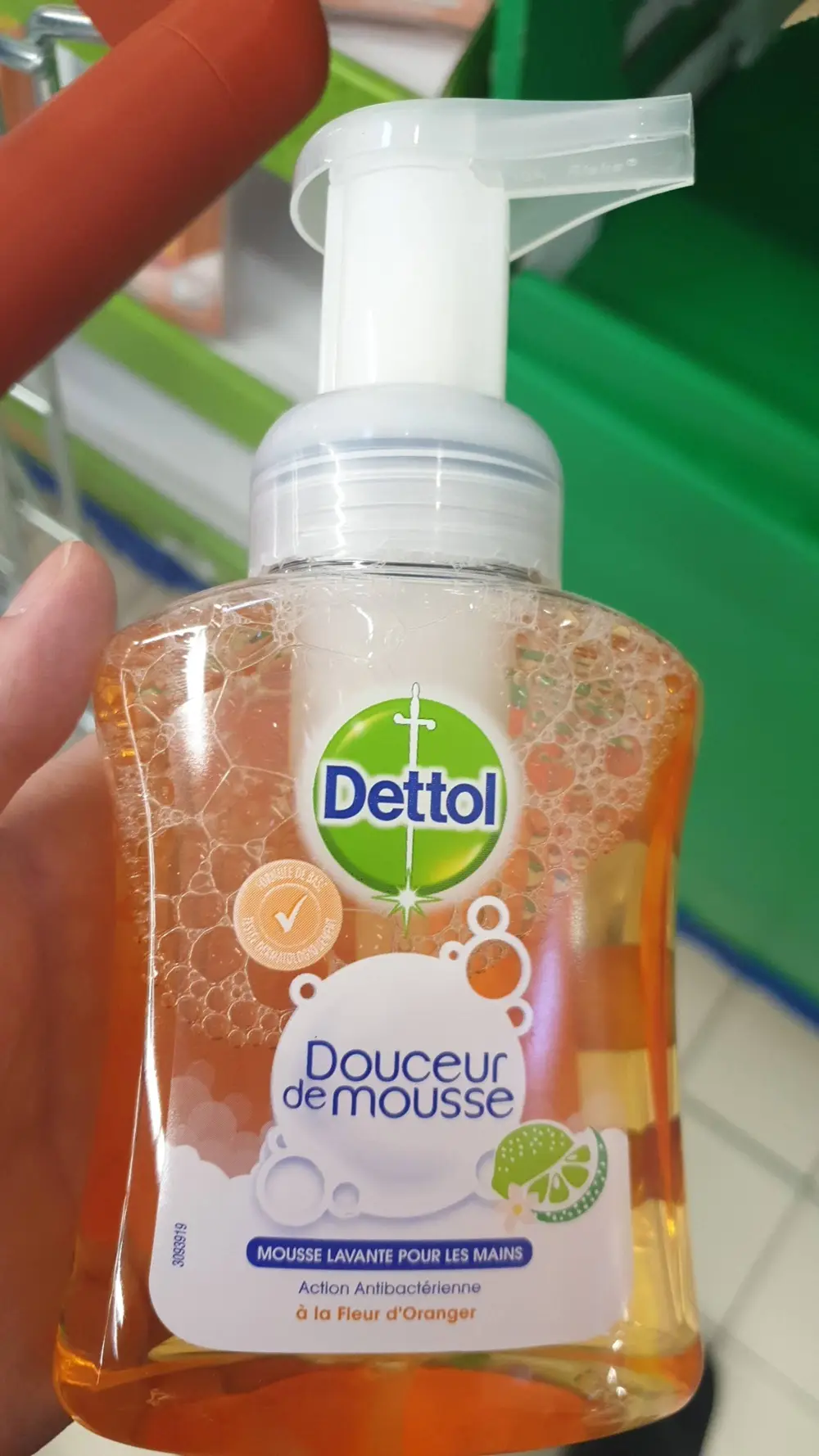 DETTOL - Douceur de mousse - Mousse lavante pour les mains