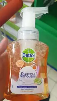 DETTOL - Douceur de mousse - Mousse lavante pour les mains