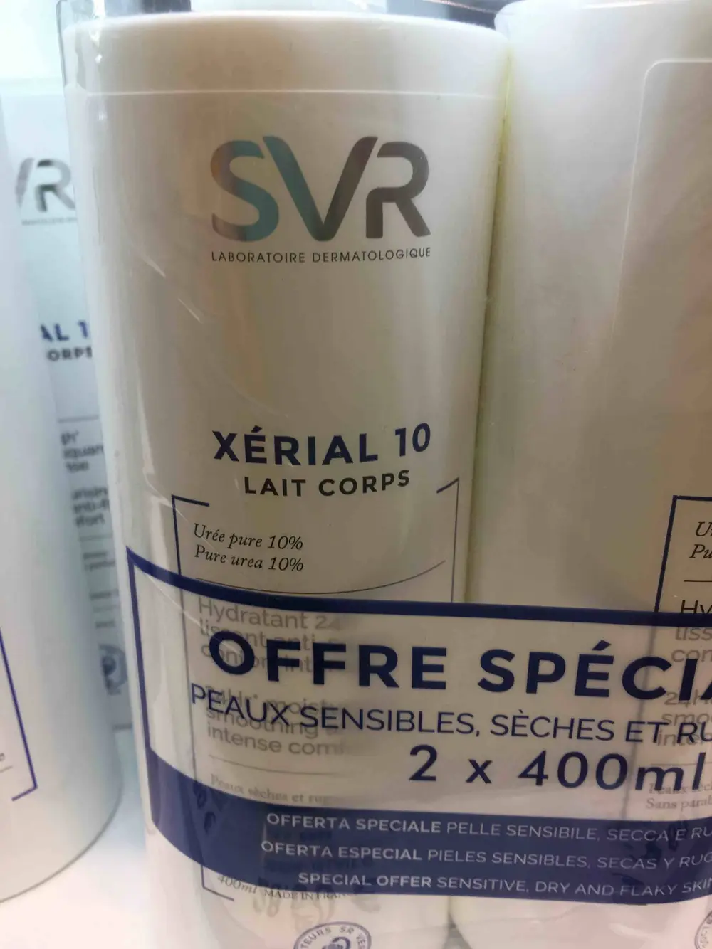 SVR - Xérial 10 - Lait corps