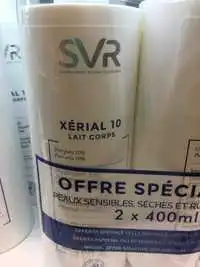 SVR - Xérial 10 - Lait corps